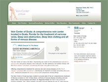 Tablet Screenshot of ocalavein.com